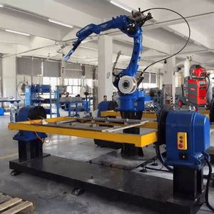 Positionneur de robot industriel automatique de type H à axe unique FANUC KUAKA CNGBS-02-H300/500, moteur PLC, charge 500 kg, 500 W, rotateur de soudage - Product Image 1