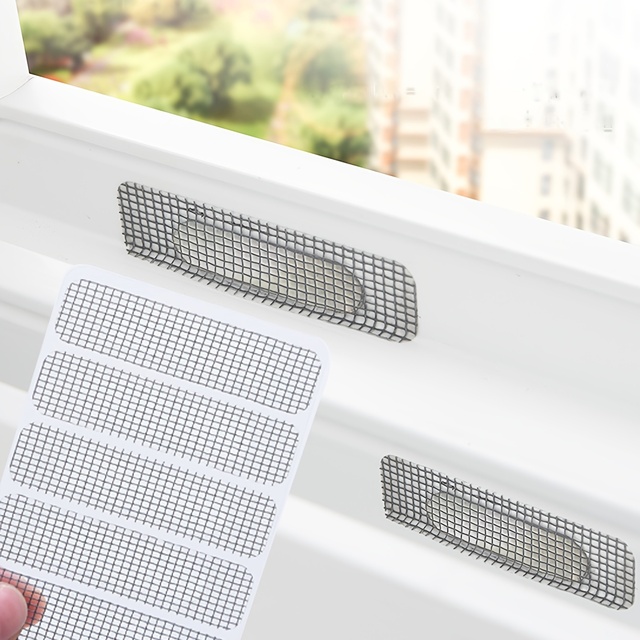 Heavy Duty Screen Protector Repair Tape - Quick Fix Fiberglass Window Screen Patch,Tear Resistant for Mosquito Net/Door