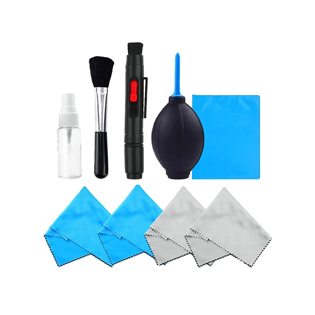 10pcs/Set Professional Camera Cleaning Kit for Gopro DSLR Canon Pentax Sony/Computer/Phone Camera Accessories