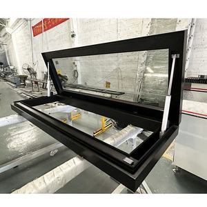 Toldo abierto superior de techo de ventilación impermeable de aluminio eléctrico tragaluces de aire fresco diseño de ventana de techo para casa - Product Image 1