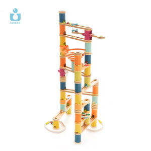 Juego <span class=keywords><strong>de</strong></span> bloques <span class=keywords><strong>de</strong></span> construcción STEM DIY, juguetes educativos y divertidos <span class=keywords><strong>de</strong></span> pista <span class=keywords><strong>de</strong></span> carreras <span class=keywords><strong>de</strong></span> mármol <span class=keywords><strong>de</strong></span> madera - Product Image 5