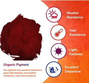 Pigment Red 2 Colorchem Pure Garment Dye Organic Pigments Red 2 For Fabrics Dyeing Paints Inks
