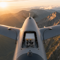 Giroscopio Táctico LY03 MEMS INS GNSS con Precisión de 0.05° en Dirección, 0.02° en Atitud, 0.3°/h, Doble Antena RTK, 30s de Autonomía, RS422 CAN para UAV, AGV, AUV