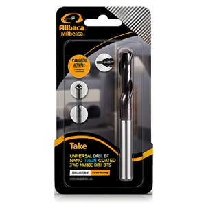 Foret universel Ttake Ta1002, revêtement Nano TiAlN, forets à trois dents - Product Image 2