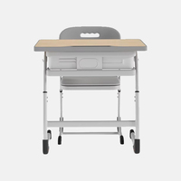 Nouvelle Offre : Ensemble Bureau et Chaise Réglables Couleurs Personnalisables – Tables et Chaises d'Étude pour Écoles