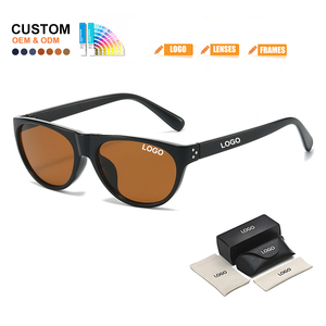Nuovi Occhiali da Sole Personalizzati Stile Anni '90 UV400 OEM ODM, Occhiali da Sole Unisex Stile Pilota di Alta Qualità - Product Image 1