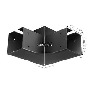 Pérgola Retráctil para Jardín con Logotipo Personalizable, Toldo para Patio, Protección Solar, Acero Inoxidable, Soportes para Postes de Gazebo - Product Image 6