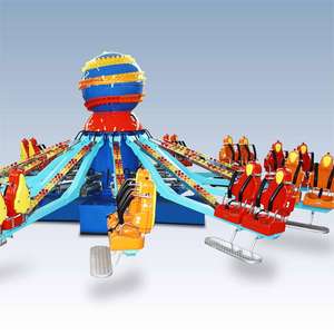 Parc d'attractions, festival, foire, bateau pirate, carnaval, <span class=keywords><strong>ballon</strong></span> samba monté sur remorque, machine à sauter en montgolfière - Product Image 2