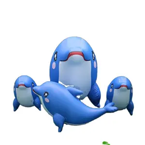 Inflatable Dolphin Shape Cute Dolphin Customized Inflatable Fish Model