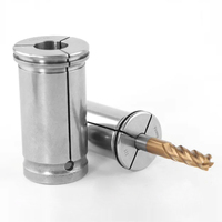 Collet Presisi Tinggi Tipe C dengan Tangkai Lurus C16 C20 C25 C32 C40 Spring Collet untuk Chuck Milling Daya 65Mn HRC44-48
