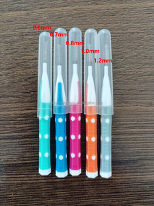 I forma spazzola interdentale con <span class=keywords><strong>denti</strong></span> morbidi stuzzicadenti puliti con tappo in blocco pacchetto personalizzato - Product Image 4