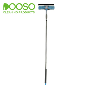 DOOSO Nettoyeur <span class=keywords><strong>de</strong></span> <span class=keywords><strong>vitres</strong></span> professionnel en caoutchouc, raclette double face 2 en 1 extensible - Product Image 2