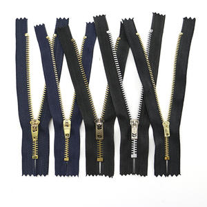 بيع بالجملة 3 #5 # النحاس قفل السيارات سحاب معدني مغلق نهاية سحاب للجينز - Product Image 3