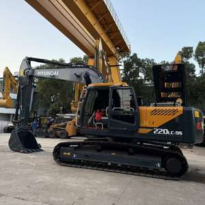 Excavadora de segunda mano HYUNDAI, excavadora de orugas de 22 toneladas, excavadora original, Hyundai, equipo coreano, de segunda mano - Product Image 5