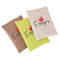 Sac à fermeture éclair en plastique mat personnalisé avec logo, sac à fermeture éclair pour vêtements, t-shirt, emballage pour vêtements, sacs à fermeture éclair pour vêtements