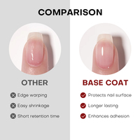 1KG en vrac Acrylique sans HEMA Écologique Végétalien Non Toxique Longue Durée NO Wipe Top Coat Gel UV Haute Qualité 100% Neuf Vente en Gros