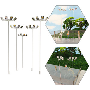 Lampes solaires à 3 led LSL05, modèles de Train chemin de fer, <span class=keywords><strong>OO</strong></span>/HO, lumineuses de jardin, cour, ville - Product Image 1