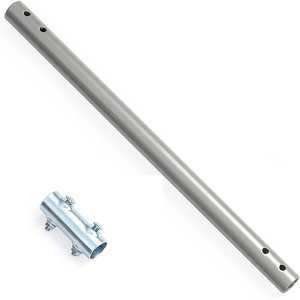 <span class=keywords><strong>Mât</strong></span> en acier JH-Mech pour antennes satellite <span class=keywords><strong>TV</strong></span> Installation facile Pôle de montage d'<span class=keywords><strong>antenne</strong></span> robuste réglable résistant à la rouille - Product Image 1