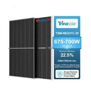Paneles Solares Bifaciales N TSM-DE21 para Stock en la UE, 20 Unidades Tipo N de 675W-700W, 21.6% de Eficiencia, Garantía de 30 Años, 210mm, en Venta - Product Image 2