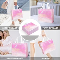 Sac fourre-tout tendance pour femmes, imperméable, grande capacité, avec logo personnalisé gravé au laser, en non-tissé, pour les fêtes à la plage, sac de courses réutilisable