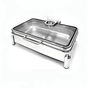 Moderno in acciaio inox tavolo Buffet stufa isolato cibo dal produttore per Hotel & <span class=keywords><strong>ristorante</strong></span> Hot Pot Buffet - Product Image 3