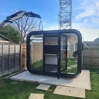 Maison préfabriquée moderne et personnalisée en forme de cabane de pomme pour jardin, complexe hôtelier, Airbnb, location de vacances, bureau de jardin