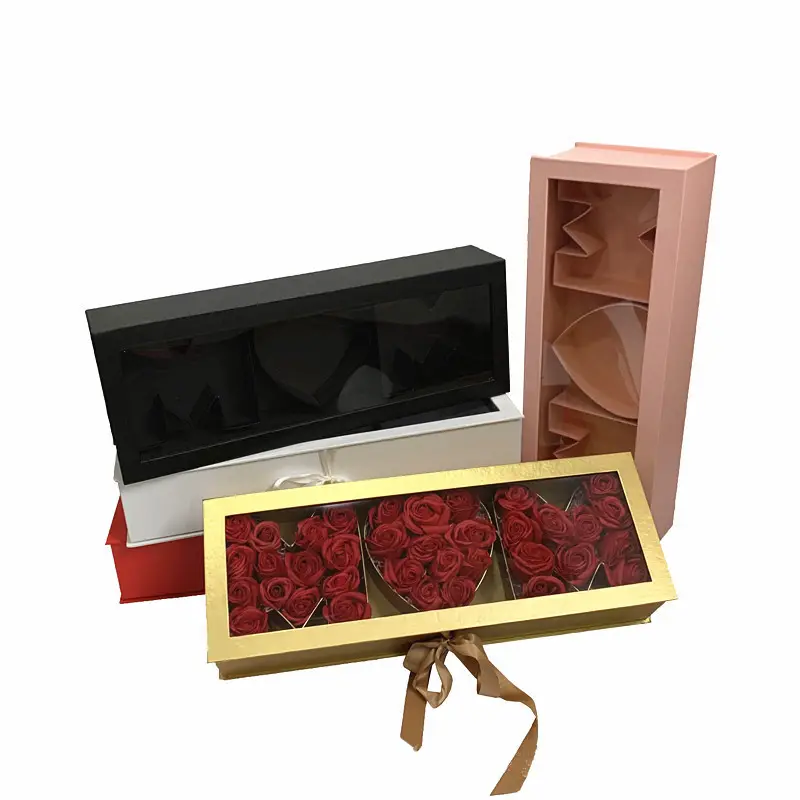 Rm Hot Sale Wholesale Valentijnsdag Cadeau Moeder Bloembakken Hartvormig Voor Dozen