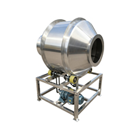 Mezclador de Tambor de Acero Inoxidable de Grado Alimenticio para Carne Seca, Tofu, Patas de Pollo, Encurtidos, Congee de Ocho Tesoros, Polvo, Té