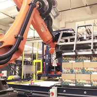 Robot de chargement et de déchargement CNC KUKA KR120 R2700-2 6 axes entièrement automatique pour le pliage de tôles de haute précision