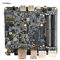 Antena Zigbee 2.4GHz PCB Multicapa FR4 para Red Mesh de Hogar Inteligente