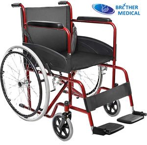 Silla de Ruedas <span class=keywords><strong>Manual</strong></span> de Acero Shanghai 2023 / Silla Ruedas al Mejor Precio de Neumáticos para Silla de Ruedas en Venta - Product Image 5