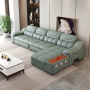 Cama de Doble Uso para Sala de Estar, con Almacenamiento VIP, Tecnología Italiana Inteligente, Combinación de Funciones en Tela - Product Image 3