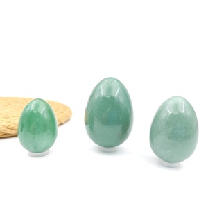 Tự Nhiên Khác Nhau Pha Lê Màu Xanh Lá Cây Aventurine Yoni Trứng Kegel Tập Thể Dục Pha Lê Chữa Bệnh Bóng Massage - Product Image 5