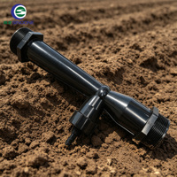 Injecteur Venturi 1/4"-2" pour l'intégration d'engrais, traitement de la circulation de l'eau des piscines et des aménagements paysagers, tube Venturi en ligne