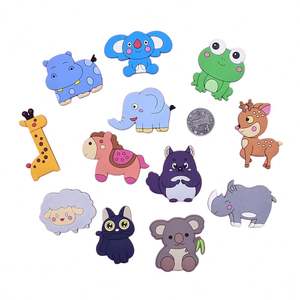 Aimants de réfrigérateur personnalisés 3D, souvenirs mignons, aimants de réfrigérateur en PVC personnalisés en relief, aimants magnétiques pour réfrigérateur - Product Image 1