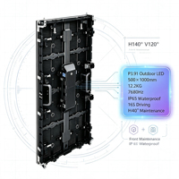 KA P3.91 Indoor LED-Videowand 500x1000mm Frontwartungsfähiges Miet-LED-Display-Panel