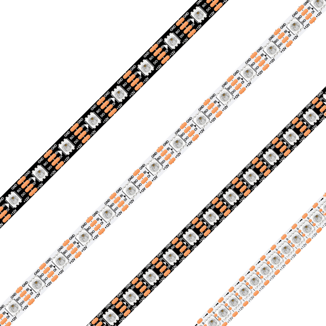12V Individual Addressable Led Strip WS2815 RGB IC Led Strip Light 60leds/M 96leds/M 144leds/M WS2815 Digital RGB Led Strips