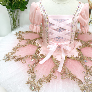 T0930 servicio personalizado adultos niños falda bonita puesta en escena Ropa de baile tutú de Ballet profesional - Product Image 4
