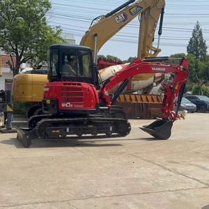 รถขุดขนาดเล็กยันม่าร์ รุ่น Vic55/Vic80 5 ตัน พร้อมมอเตอร์ ปั๊ม และวาล์วไฮดรอลิกคาวาซากิ สภาพดี มีสินค้าในสต็อก - Product Image 6