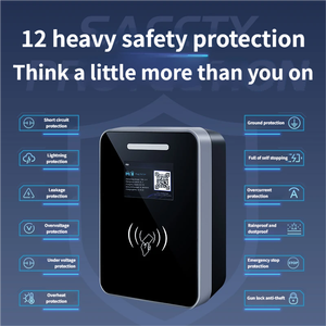 Estación de Carga para Vehículos Eléctricos de CA Personalizable, Wallbox de 7.6KW, 9.6KW, 11.5KW, Certificación OCPP, Nuevo Tipo de Enchufe de Carga para Vehículos de Nueva Energía - Product Image 2