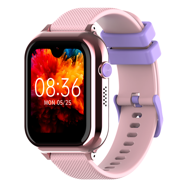 Wonlex KT38 AMOLED 4G Android Watch SIM Card Smart Watch Phone SOS WIFI Camera GPS Location Heart Rate Temperature GPS Watch