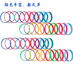 Pulseras para Adultos con Letras en Inglés Inspiradoras, Multicolores, Unisex, Juego de Regalo de Joyería, Paquete de 10 Piezas - Product Image 3