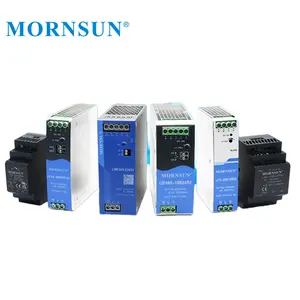 Mornsun-fuente de alimentación conmutada de 5V, 12V, 15V, 24V, 48V, 1A, 1.5A, 2A, 2.5A, 3A, 4A, 4.5A, 6.5A, 15W, 30W, 60W, carril Din