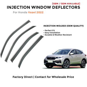 Deflectores de Ventana Laterales para Toyota LC200 2008-2019 Protector de Lluvia Accesorios de Coche - Product Image 2