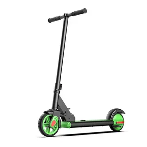 EU kho đẩy trẻ em E scooter điện citycoco Pin Lithium 2AH hai 6in bánh xe lớn con đá Xe tay ga