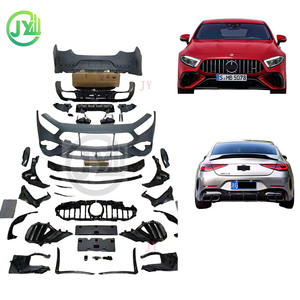 Pour mercedes-benz CLS 257 mise à niveau <span class=keywords><strong>AMG</strong></span> <span class=keywords><strong>GT</strong></span> 63 support de tuyau d'échappement de pare-chocs avant et arrière - Product Image 1