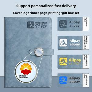 Juego de cuaderno A5 personalizado con bolígrafo con hebilla de cuero duro para oficina de negocios diario de trabajo logotipo <span class=keywords><strong>imprimible</strong></span> accesorios escolares <span class=keywords><strong>Agenda</strong></span> - Product Image 6