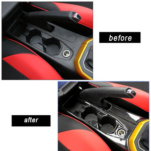 Accesorios de <span class=keywords><strong>Interior</strong></span> de coche para <span class=keywords><strong>Volkswagen</strong></span> VW <span class=keywords><strong>Polo</strong></span> Mk6 2019 2020 2021 2022 <span class=keywords><strong>2023</strong></span> 2024 Kit de puerta de Panel de engranajes elevador de ventana de ventilación de aire - Product Image 4