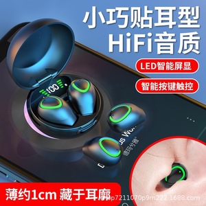 Tws Wireless Bluetooth Earphones Bluetooth 5.3 Touch Control Led Display Sports Running <b>Mini</b> Earbuds - Product Image 3