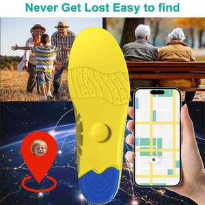 Caché Airtag Semelle Anti Perdu Pied Soutien Doux Coussin Chaussure Insert Titulaire pour Enfant Sécurité Protection des Personnes Âgées Suivi Intelligent - Product Image 2
